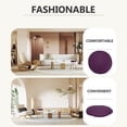 thumbnail image 3 of KAKOWELY Funda Para Taburete Redondo Material Resistente Color Púrpura, 3 of 8