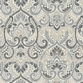 thumbnail image 5 of Arden Selections 18" x 41.5" Gray Damask Rectangle Settee Outdoor Seating Cushion, 5 of 12