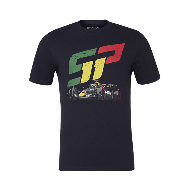 Playera Red Bull Racing F1 Checo Pérez Carro Oficial