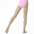thumbnail image 3 of Ultra-Soft Dance Ballet Tights Kids High Elasticity Convertible Stockings for Girls nude 1L, 3 of 6