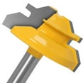 thumbnail image 6 of 3PCS 45 Degree Lock Miter Router Bit Tenon Milling Cutter Woodworking Tool For Wood Tools, 6 of 9