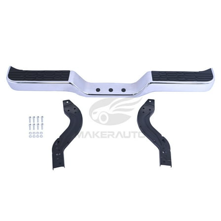 Chrome Rear Step Bumper Face Bars For 1989-1995 Toyota Pickup 002283591213