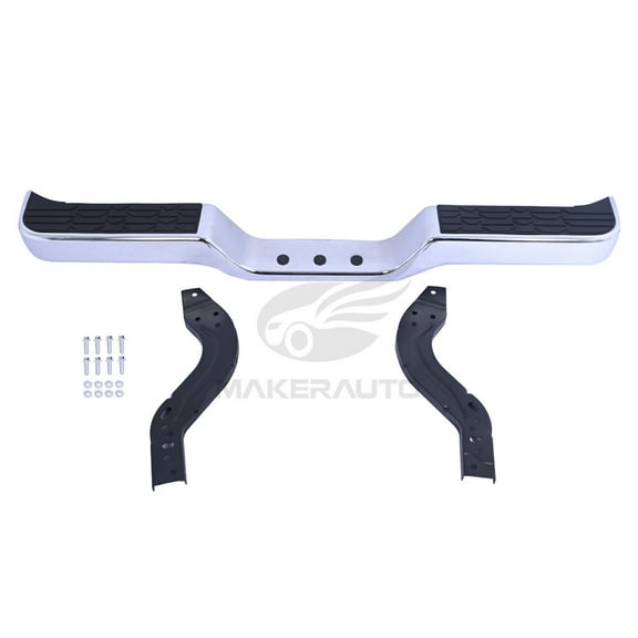 Chrome Rear Step Bumper Face Bars For 1989-1995 Toyota Pickup 002283591213