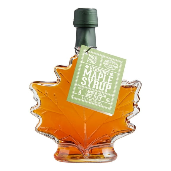 Butternut Mountain Farm Maple Leaf Syrup 8.5 oz. Pack of 4