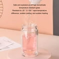 thumbnail image 4 of Juego de tazas de cerámica Inteprter Tea Time para conocedores del té vidrio oro rosa, 4 of 6