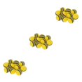thumbnail image 4 of Ruiboury Better Swing Control with 10 EVA Foam Sponge Golf Balls Yellow Style A 3Set, 4 of 6