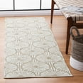 thumbnail image 2 of SAFAVIEH Montauk Garland Geometric Runner Rug, Beige/Ivory, 2'3" x 7', 2 of 8