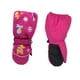 thumbnail image 1 of Wosthever 6 pares de manoplas para niños, guantes impermeables de invierno para niños, dibujos animados, copo de nieve, conejo, equipo Suministros térmicos Rosa roja L, 1 of 6