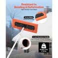 thumbnail image 3 of KFFKFF Adjustable Snow Roof Rake with Foam Blade, 7.3-18.4 ft Extendable Handle, Lightweight Tool for Clearing Snow, Leaves, and Debris from Roofs, 3 of 9