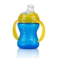 thumbnail image 4 of Nûby No-Spill Two-Handle Easy Grip Base Toddler Plastic Grip N' Sip Cup with Soft Flex Spout, for Children 4 Months +, 4 of 4