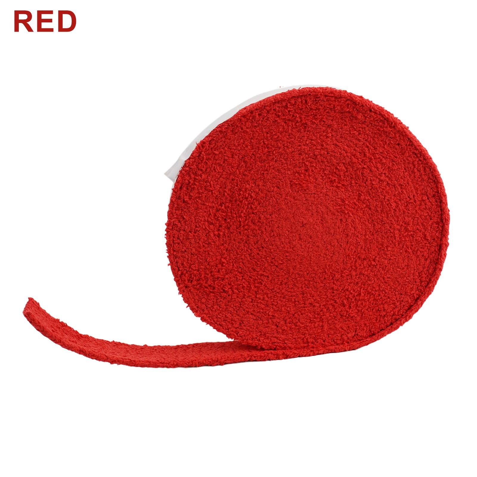 Splihome Badminton Tennis Grip Tape Towel Glue Anti-Slip Racket Grip Sweatband，Red