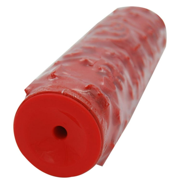 7Inch Embossed Moire Painting Roller with Plastic Handle for Wall  Decoration
