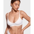 thumbnail image 4 of Bralette INLYRIC Sin Relleno Suave Escote Redondo Blanco Mediano, 4 of 5