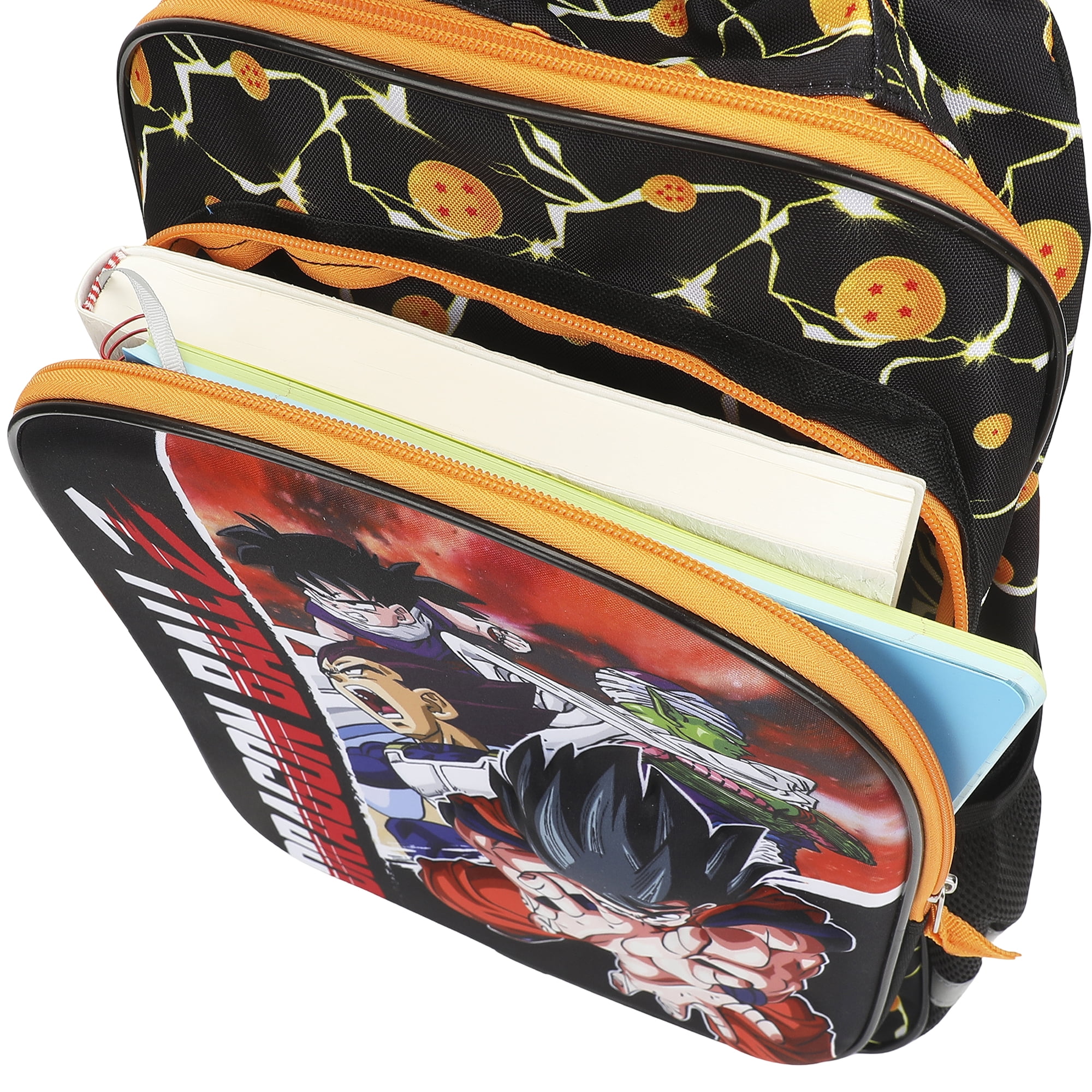 Dragon Ball Z Group Shot 16" Rolling Travel Backpack