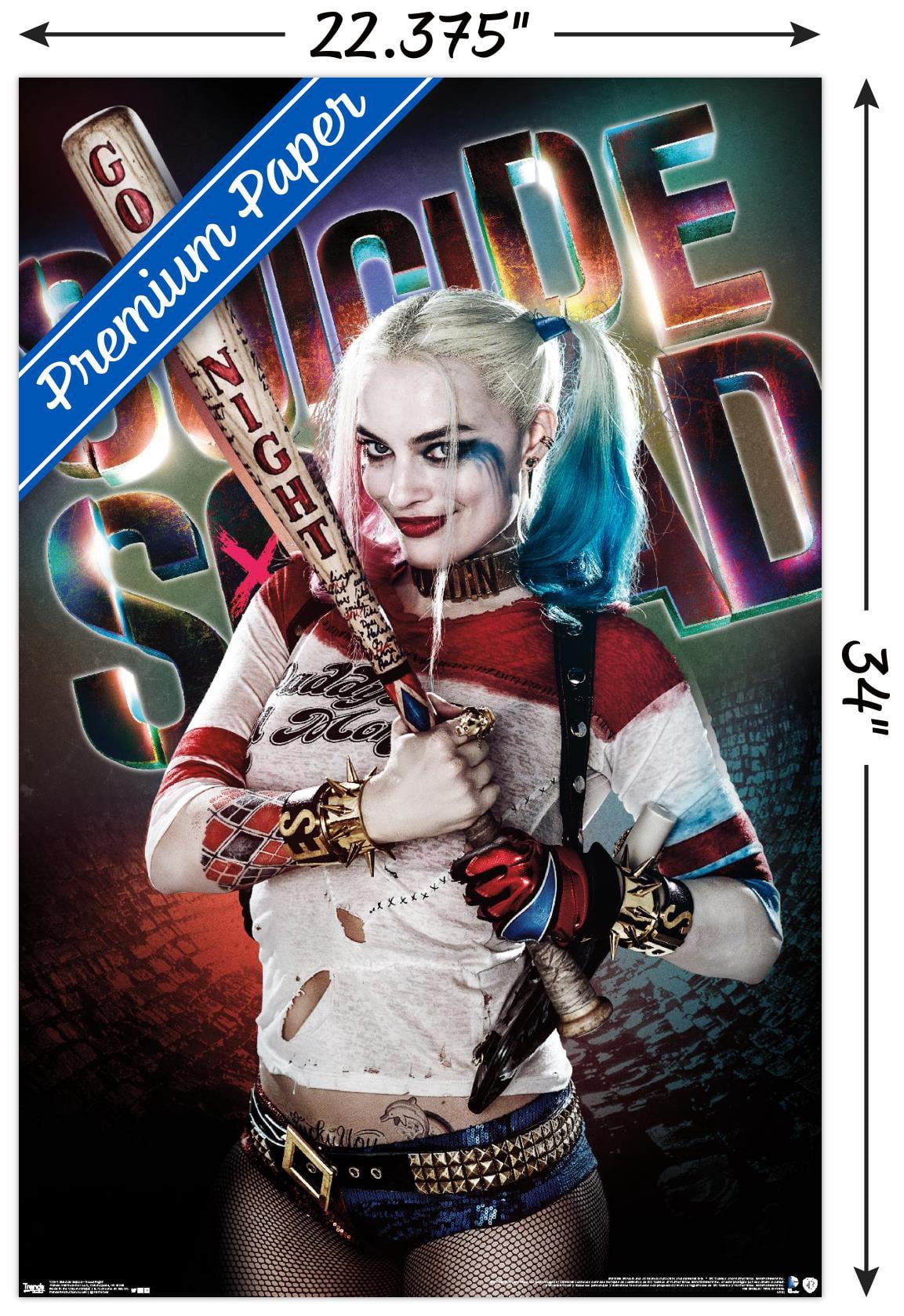 DC Comics Movie - Suicide Squad - Good Night Wall Poster, 22.375" x 34"