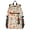 Cute Foxes Flower Leaf, variant on JIALIOU 14" Laptop Backpack Waterproof Airline Approved Stylish Casual Daypack for Travel Business College Work, Cute Foxes Flower Leaf