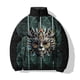 thumbnail image 4 of Hojas Abrigo frío para hombre para invierno Chaquetas para hombre 2024 Parka cálida Invierno Hombre Tigre Nuevo en abrigos Abajo Raya Cohete Moda Durable, 4 of 4