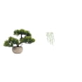 thumbnail image 1 of Árbol bonsái artificial,Bonsái artificial para decoración de escritorio o interior,Bonsái artificial,planta falsa en maceta.,Adhesivo de pared,Vinilo decorativo de pared con enredaderas, 1 of 8