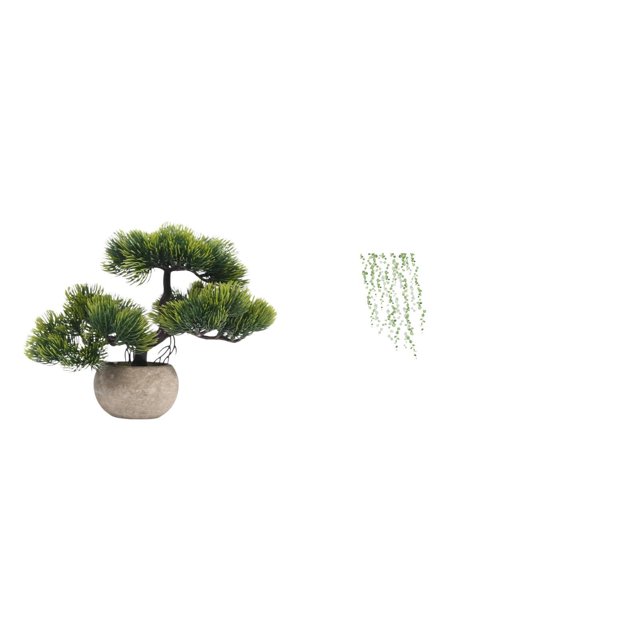 Árbol bonsái artificial,Bonsái artificial para decoración de escritorio o interior,Bonsái artificial,planta falsa en maceta.,Adhesivo de pared,Vinilo decorativo de pared con enredaderas