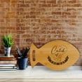 thumbnail image 2 of Designs ByLITA Catch of the Day 14 x 8.5" Fish Shape Cutting Board | Kitchen Chopping Board, 2 of 6