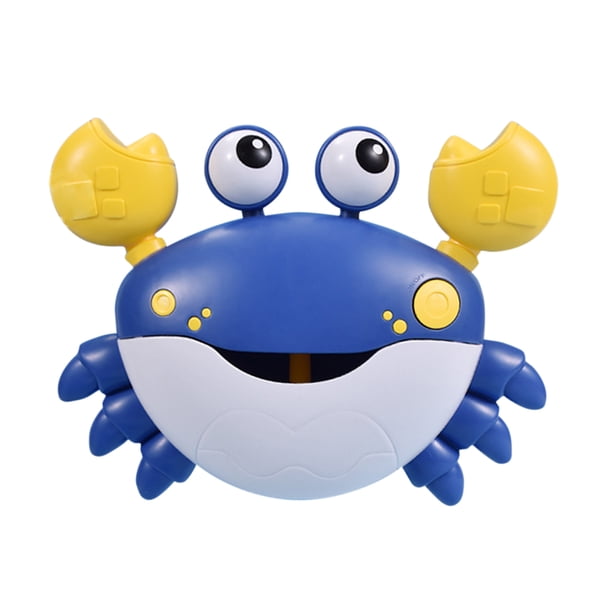 Juguete de baño para bebé, 12 melodías suaves, juguetes de baño para jugar en el baño (azul)