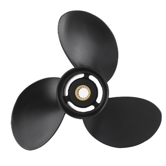 Outboard Propeller Replacement,9‑1/4x8in Outboard Propeller High Boat Engine Propeller Outboard Propeller Professional Grade