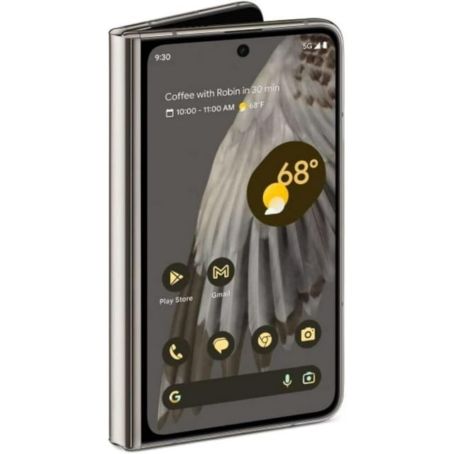 Google Pixel Fold (Téléphone Intelligent Pliable) 5G 256 Go 12 Go RAM / Téléphone Cellulaire Déverrouillé Certifié Remis à Neuf