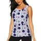 thumbnail image 1 of Balery Daisies Flowers Camiseta sin mangas estampada ligera para mujer, tops de entrenamiento sin mangas, camisetas de yoga transpirables de secado rápido.-X-Large, 1 of 7