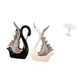 thumbnail image 4 of estatua de cisne,Figuras de cisne,estatuas,decoración del hogar,fiesta de bodas,Escultura de cerámica Arte Adorno Centros de mesa,Escritorio redondo de casa de muñecas,Muebles de mesa, 4 of 7