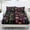 Colorful Floral Pattern, variant on Whosucclay St. Patrick's Skull Clover Fitted Sheet Trio, Fade Resistant Cozy Bed Linen with Fitted Sheet & 2 Pillowcases, No Flat Sheet Included, Comfort Bedding Set, Queen Size