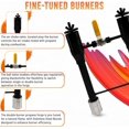 thumbnail image 6 of Simond Store Propane Forge Double Burner Kit, Propane Double Burner for Melting Furnace Foundry Forge Blacksmithing Jewelry Making Kiln Farrier - Steel Propane Burner with Valve, 6 of 9