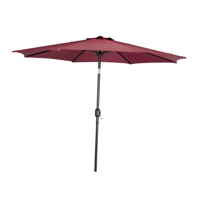 DOLITY Patio Umbrella Accessory Ventilation Table Umbrella for Garden Pool Backyard Red