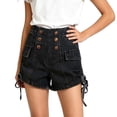 thumbnail image 2 of Amidoa Girls 2 Piece Outfits Summer Clothes Soft Short Sleeve T Shirts and Casual Shorts Kids Clothing Sets Black Size 8, 2 of 8