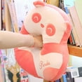 thumbnail image 6 of Visland Plush Panda Bear Hugging Pillows Stuffed Animals Toys Cute Decorative Pillow Sofa Decorations Soft Cushion 15.7 Inches, 6 of 7