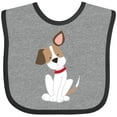 thumbnail image 3 of Inktastic Dog with ear up Boys or Girls Baby Bib, 3 of 4