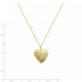 thumbnail image 3 of 1/20 Gold Filled 20mm Side Swirled Heart Locket QLS282-18 (25mm x 19mm), 3 of 3