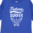 thumbnail image 4 of Inktastic Surfing Future Surfer Boys or Girls Long Sleeve Toddler T-Shirt, 4 of 5