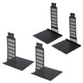 thumbnail image 4 of Metal Bookends, Rounded Edge DIY Storage Bookends  For CDs DVDs For Movies For Books Leaning Tower Of Pisa, 4 of 8