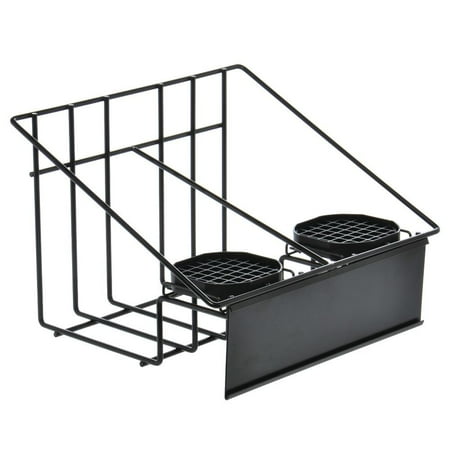 - HUBERT Wire Stand for 2 Airpot Thermal Coffee Dispensers With Drip Trays