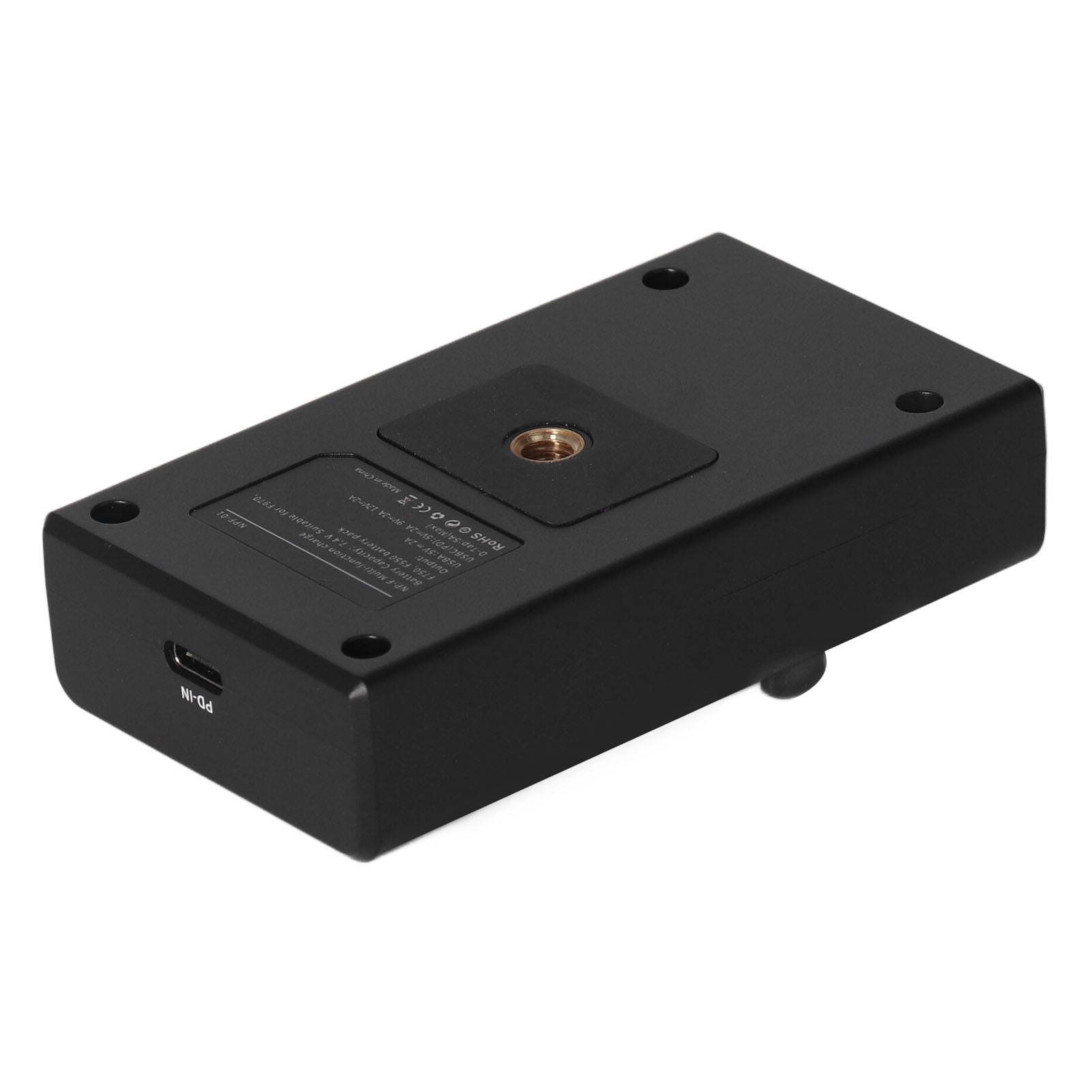 NPF Battery Adapter Plate with D TAP Type C USB A Output Battery Fast Charger with Indicator Lights for NPF550 F570