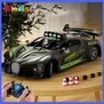 thumbnail image 2 of Voiture de Sport RC 4WD à Grande Vitesse, Télécommande, Mini Modèle Réduit, Véhicule Électrique de Dérive et de Course, Jouets pour Garçons et Enfants, Rentrée Scolaire, Bleu, 21 cm, 2 of 6