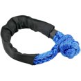 thumbnail image 4 of serony Rugged Soft Shackle with Protective Cover Carabiner Easy Installment Rugged Ring Rope Hitch Portable Truck Towing Ropes for Off-Road Trailers Blue, 4 of 9