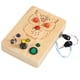 thumbnail image 3 of Tablero ocupado con interruptor LED, desarrollo educativo con botones, juguetes sensoriales físicos para exteriores, enseñanza, fiesta de educación, 3 of 9
