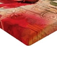 thumbnail image 2 of Ambesonne Floral Fitted Sheet, Retro Floral Design, Full Size, Multicolor, 2 of 3