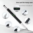 thumbnail image 7 of EXLEAF 2026 New 6 in 1 Multitool Pen,Cool Gadgets for Men,16Pcs Multitool Pen with Ruler Level Refills Screwdriver Stylus,Unique Tech Tool Pen Gift for Husband Dad Father Friend, 7 of 7