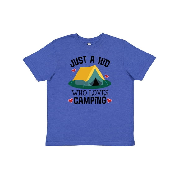 Inktastic Camping Cute Summer Camp Youth T-Shirt