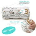 thumbnail image 4 of JumpOff Jo Standard Toddler Nap Mat Sleeping Bag for Preschool, 43 x 21 in - Zoo Train, 4 of 6
