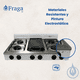 thumbnail image 2 of Parrilla Gas L.P. Fraga P330 6 Quemadores Acero Inoxidable, Con comal. Encendido Manual, Gas L.P. Hecho en México., 2 of 4