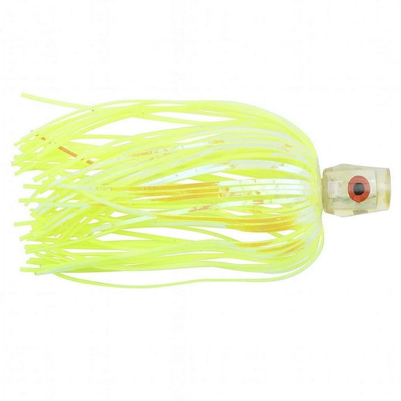 C H C&H King Buster Bling Series - 3pc Chartreuse,Purple Lures