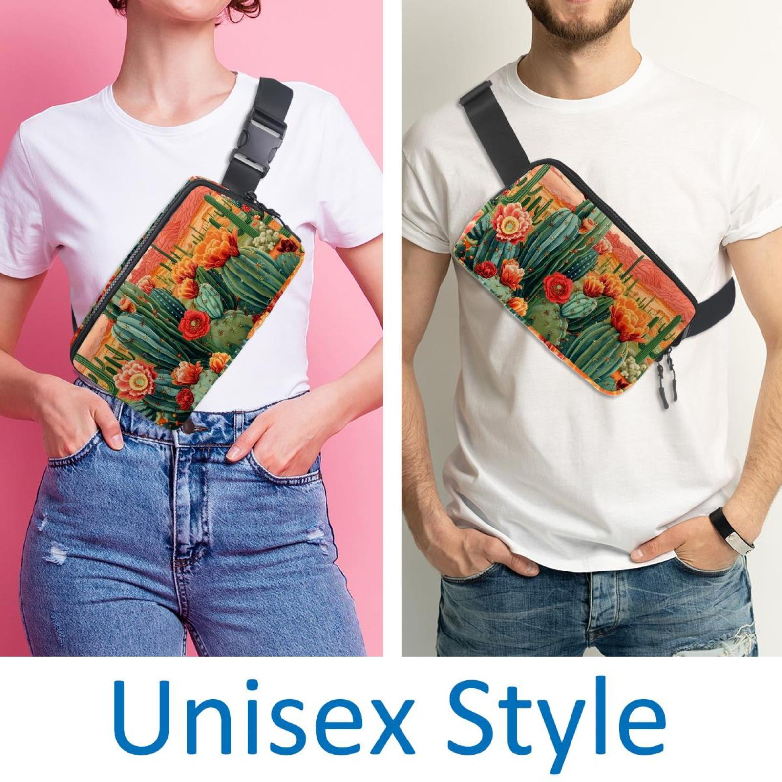 Cactus Lightweight Adjustable Fanny Bag Running Belt Waist Pack with Extension Strap Unisex
